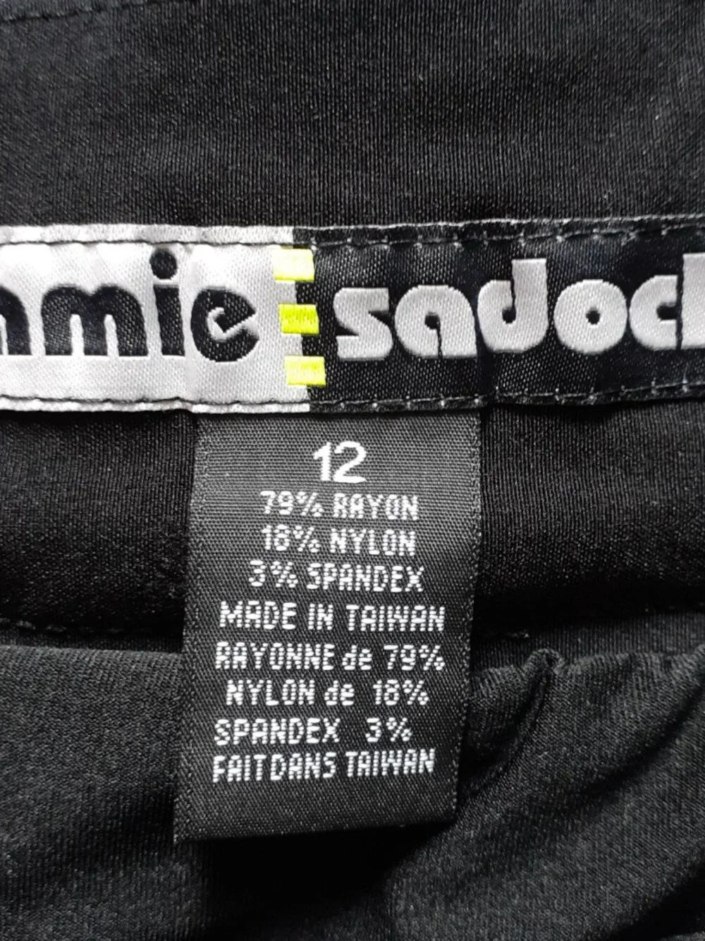 Jamie Sadock Skinnylicious Pull On Skort in Black Size 12